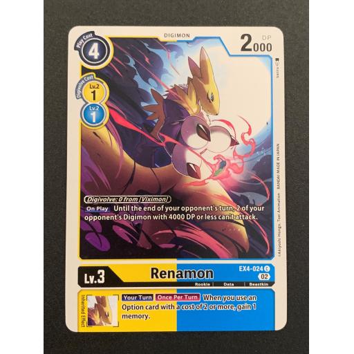 Renamon | EX4-024 C