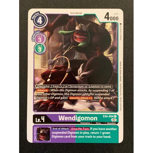 Wendigomon | EX4-054 C