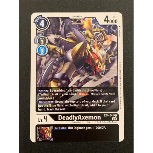 DeadlyAxemon | EX4-041 C