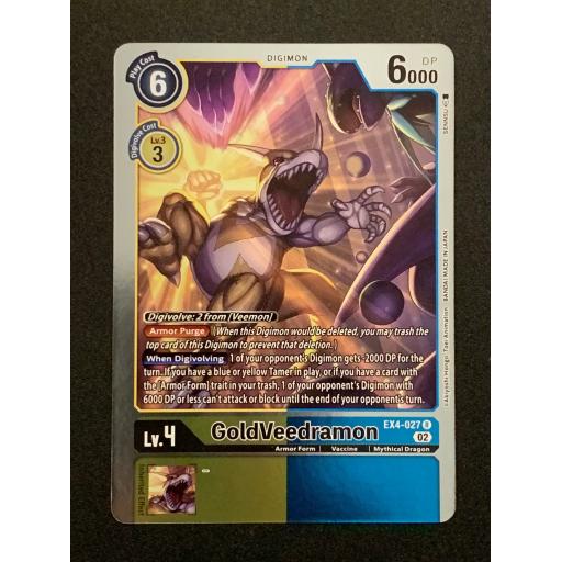 GoldVeedramon | EX4-027 R