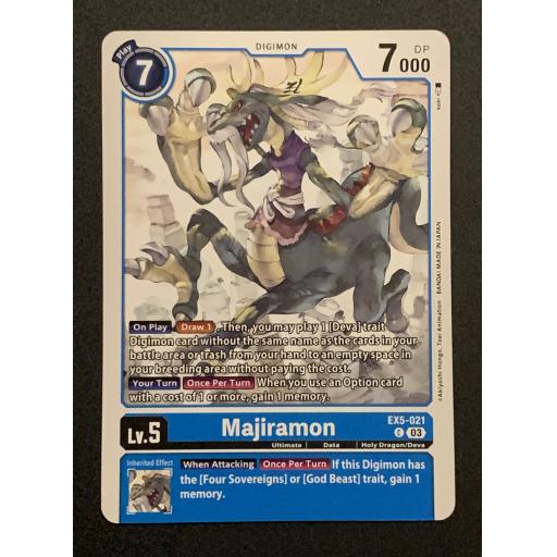 Majiramon | EX5-021 C