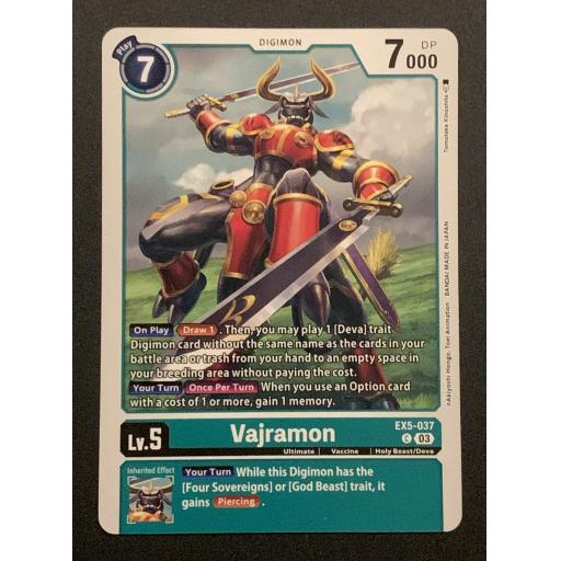 Vajramon | EX5-037 C