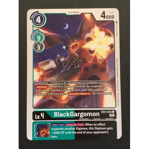 BlackGargomon | EX4-035 U