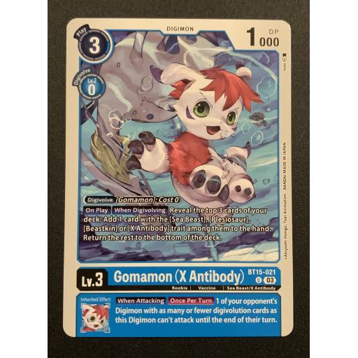 Gomamon (X-Antibody) | BT15-021 U