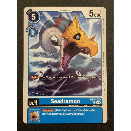 Seadramon | Bt15-025 U