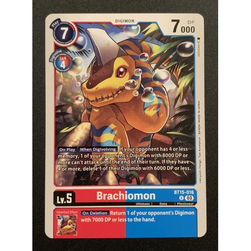 Brachiomon | BT15-016 U