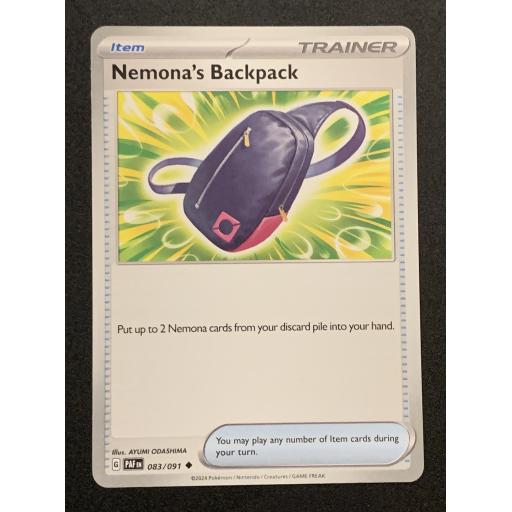Nemona's Backpack | 083/091 | Uncommon
