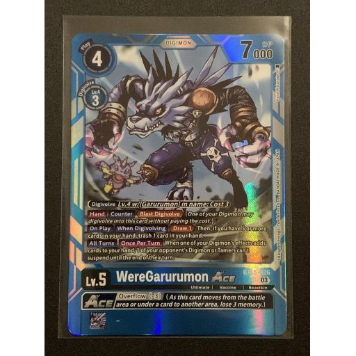 WereGarurumon Ace | BT15-026 SR