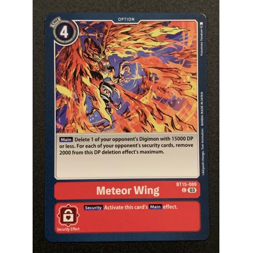 Meteor Wing | BT15-089 C