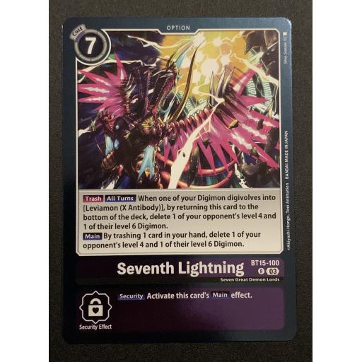 Seventh Lightning | BT15-100 R