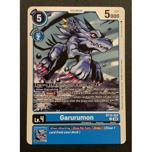 Garurumon | BT15-024 C