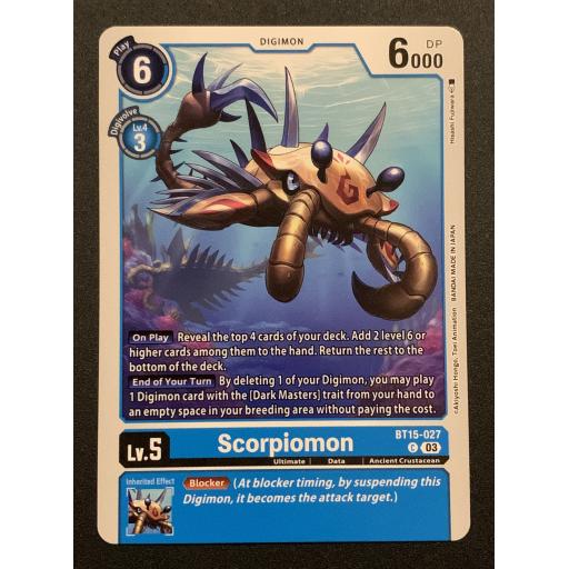 Scorpiomon | BT15-027 C