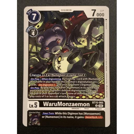 WaruMonzaemon | BT15-065 U