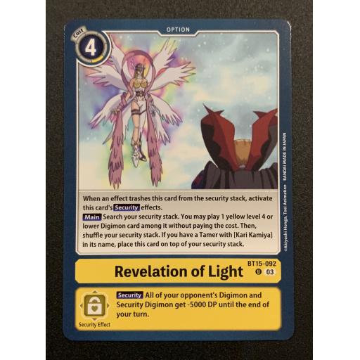 Revelation of Light | BT15-092 U