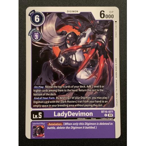 LadyDevimon | BT15-077 C