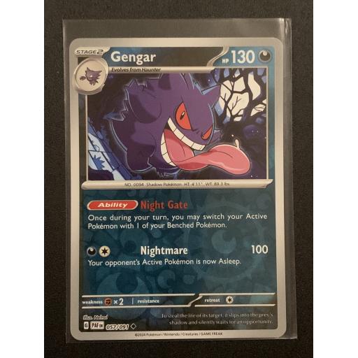 Gengar | 057/091 | Reverse Holo Uncommon