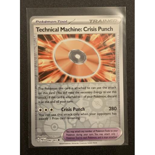 Technical Machine: Crisis Punch | 090/091 | Reverse Holo Uncommon