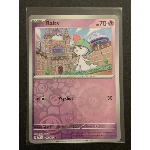 Ralts | 027/091 | Reverse Holo Common