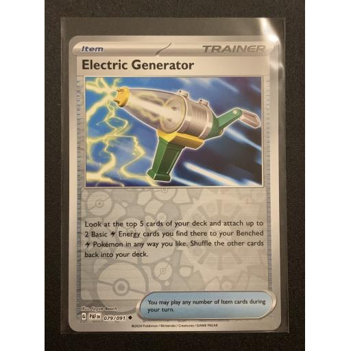 Electric Generator | 079/091 | Reverse Holo Uncommon