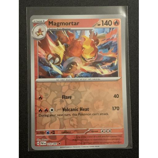 Magmortar | 010/091 | Reverse Holo Rare