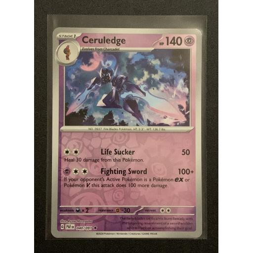 Ceruledge | SV4.5-040 | Reverse Holo Rare