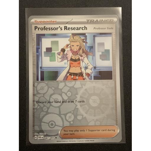 Professor's Research | 087/091 | Reverse Holo Rare