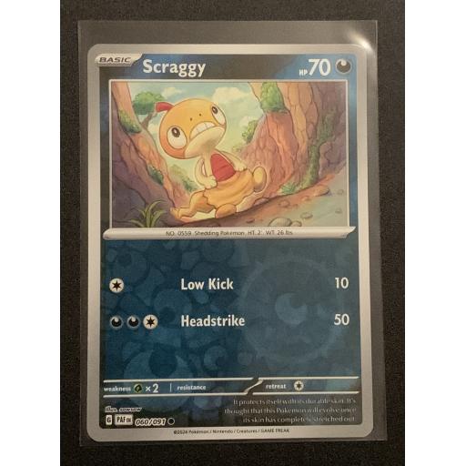 Scraggy | 060/091 | Reverse Holo Common