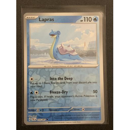 Lapras | 016/091 | Reverse Holo Common