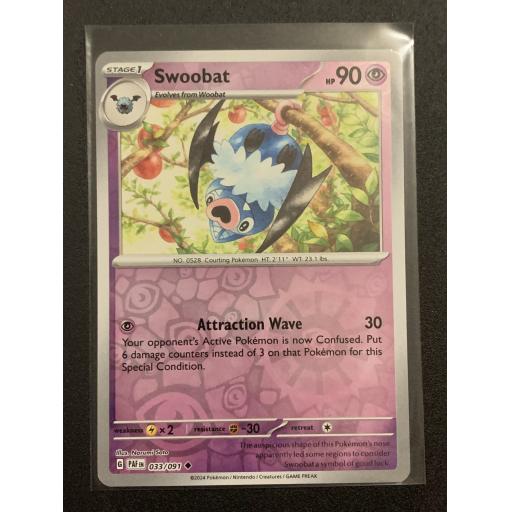 Swoobat | 033/091 | Reverse Holo Uncommon