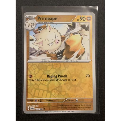 Primeape | 046.091 | Reverse Holo Uncommon