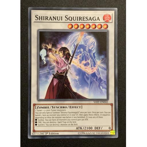 Shiranui Squiresaga | SAST-EN041 | Common | 1st Edition