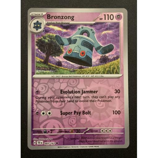 Bronzong | 069/162 | Reverse Holo