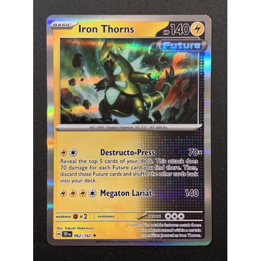 Iron Thorns | 062/162 | Holo Rare