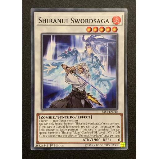 Shiranui Swordsage | SAST-EN040 | Common | 1st Edition