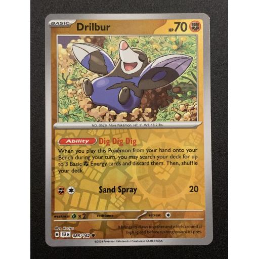 Drilbur | 085/162 | Reverse Holo