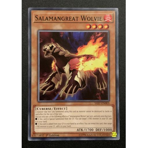 Salamangreat Wolvie | SAST-EN003 | Common | 1st Edition