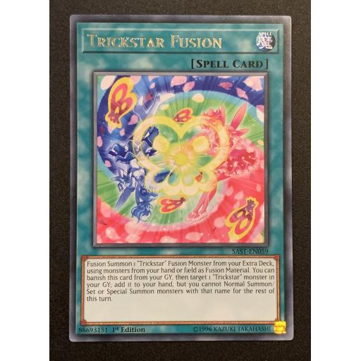 Trickstar Fusion | SAST-EN059 | Rare | 1st Edition