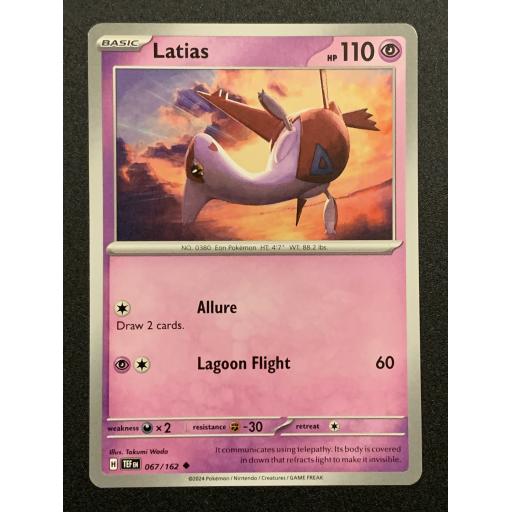 Latias | 067/162 | Uncommon