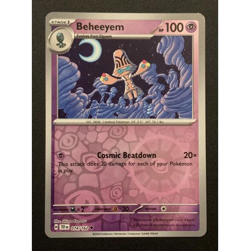 Beheeyem | 074/162 | Reverse Holo