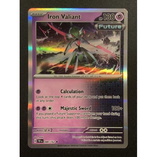 Iron Valiant | 080/162 | Holo Rare