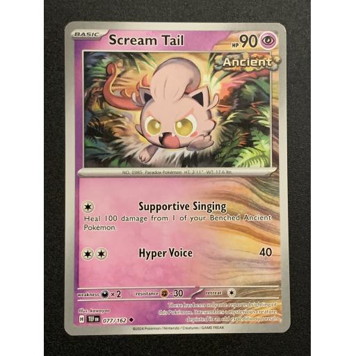 Scream Tail | 077/162 | uncommon