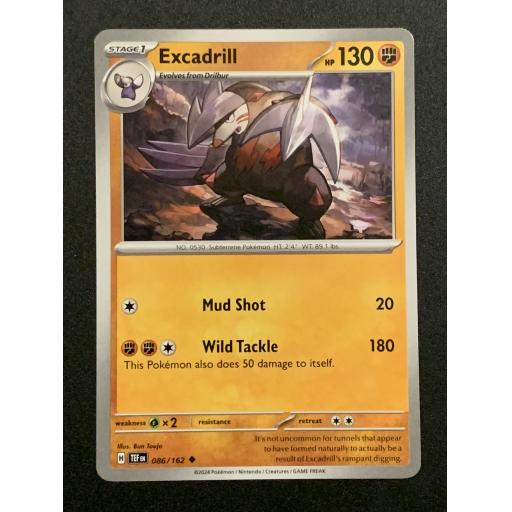 Excadrill | 086/162 | Uncommon