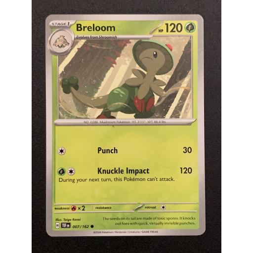 Breloom | 007/162 | Common
