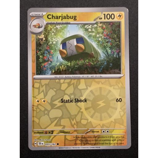 Charjabug | 055/162 | Reverse Holo