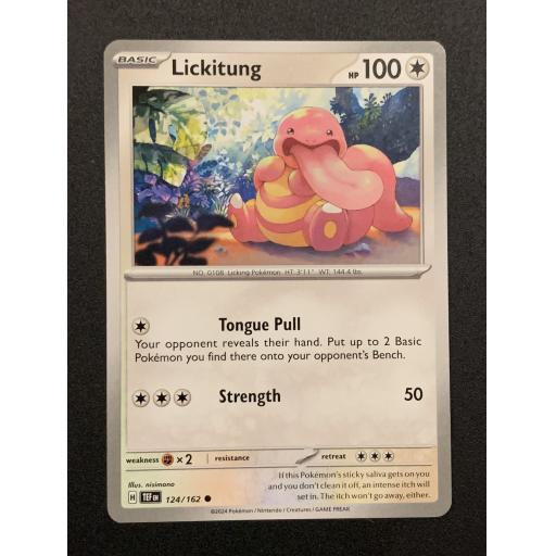 Lickitung | 124/162 | Common