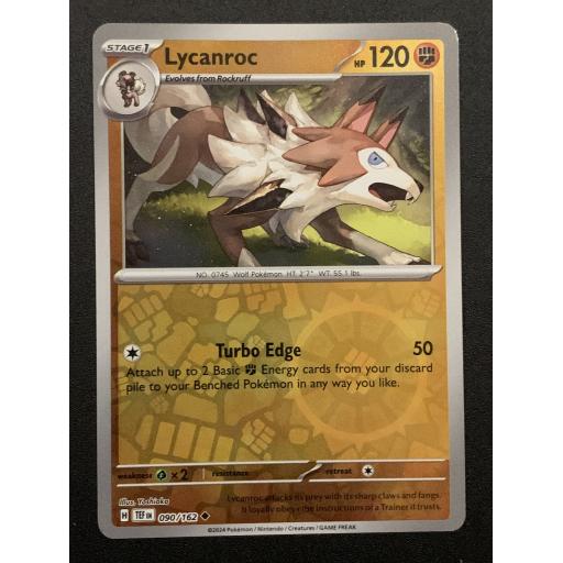 Lycanroc | 090/162 | Reverse Holo