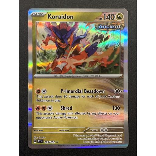 Koraidon | 119/162 | Holo Rare