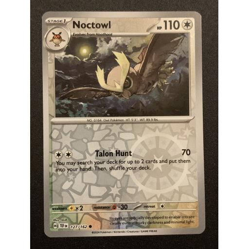 Noctowl | 127/162 | Reverse Holo