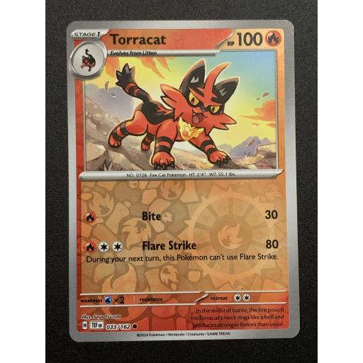 Torracat | 033/162 | Reverse Holo