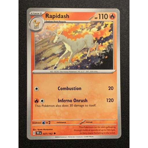 Rapidash | 027/162 | Uncommon